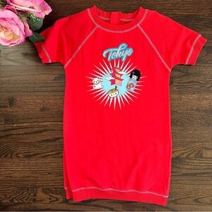 Gingersnaps short sleeved Tokyo dress, size 12